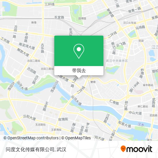 问度文化传媒有限公司地图