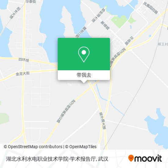 湖北水利水电职业技术学院-学术报告厅地图