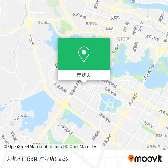 大咖木门(汉阳旗舰店)地图