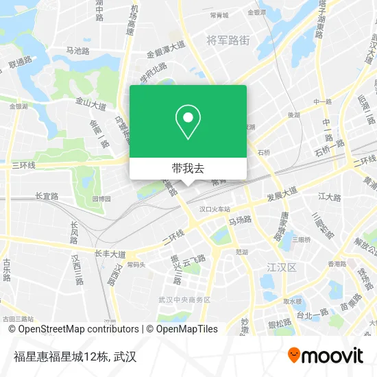 福星惠福星城12栋地图