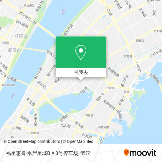 福星惠誉·水岸星城B区3号停车场地图