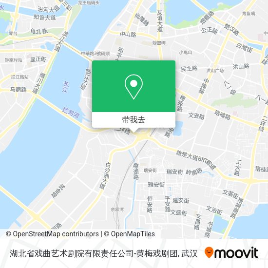 湖北省戏曲艺术剧院有限责任公司-黄梅戏剧团地图