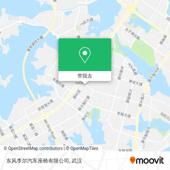东风李尔汽车座椅有限公司地图