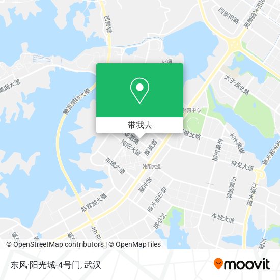 东风·阳光城-4号门地图