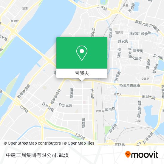 中建三局集团有限公司地图