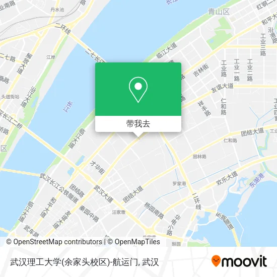 武汉理工大学(余家头校区)-航运门地图