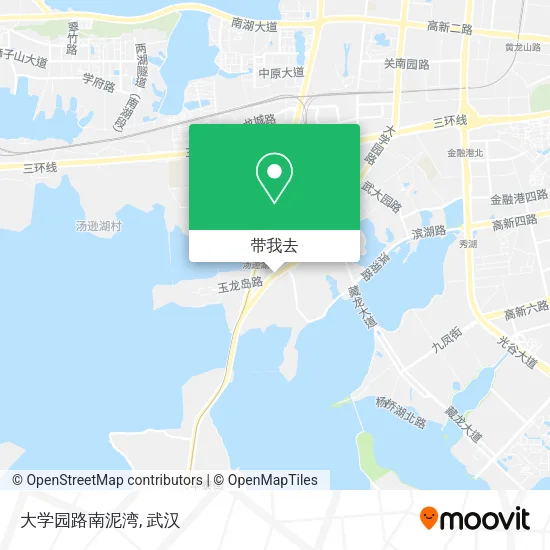 大学园路南泥湾地图