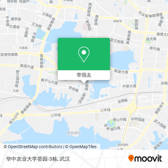 华中农业大学荟园-3栋地图