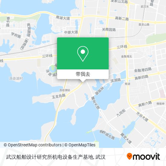 武汉船舶设计研究所机电设备生产基地地图