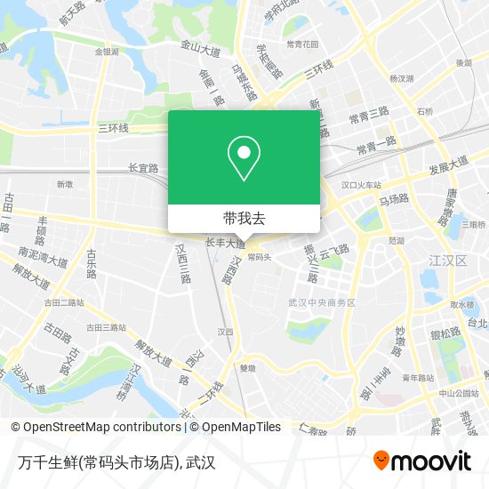 万千生鲜(常码头市场店)地图