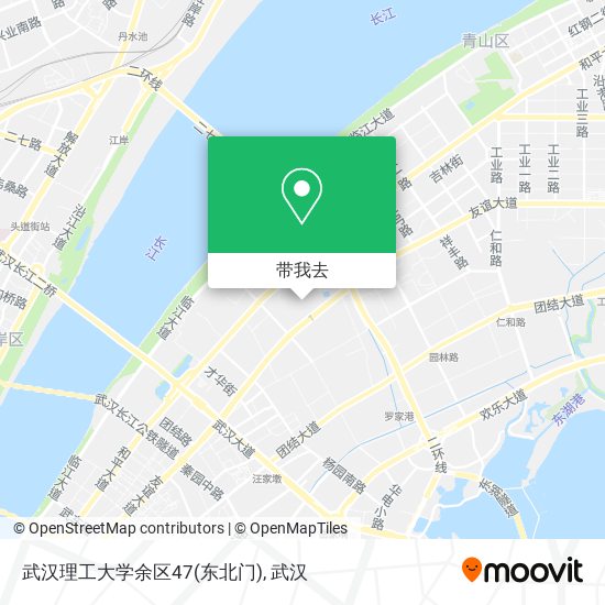武汉理工大学余区47(东北门)地图