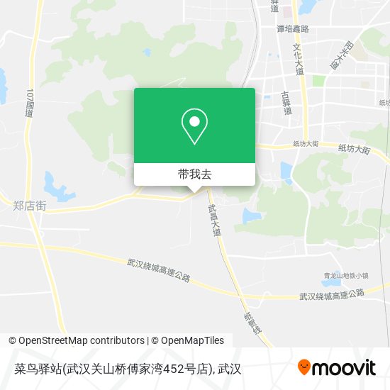 菜鸟驿站(武汉关山桥傅家湾452号店)地图