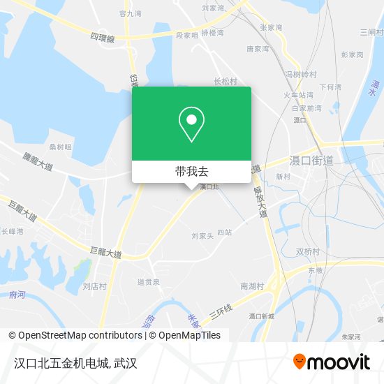 汉口北五金机电城地图
