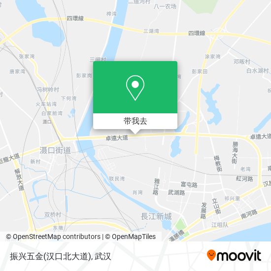 振兴五金(汉口北大道)地图