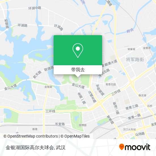 金银湖国际高尔夫球会地图