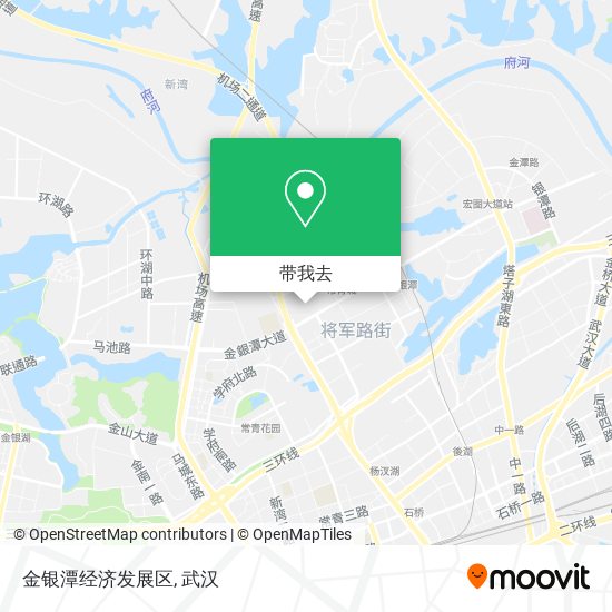 金银潭经济发展区地图