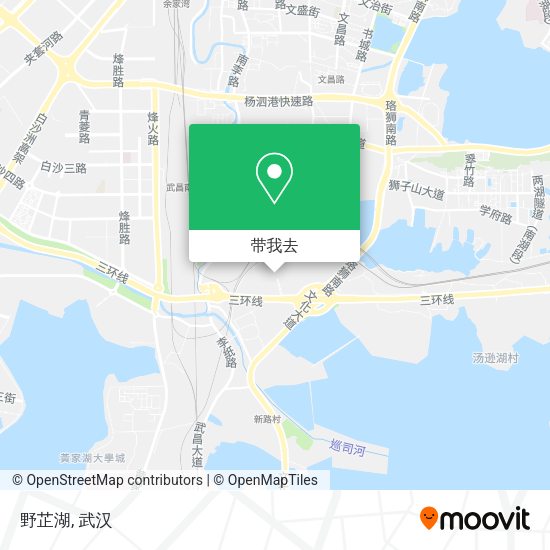 野芷湖地图