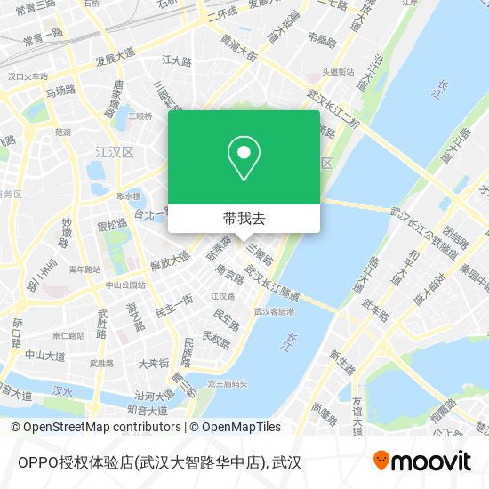 OPPO授权体验店(武汉大智路华中店)地图