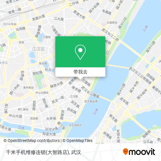 千米手机维修连锁(大智路店)地图