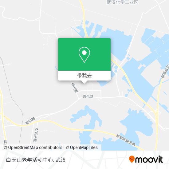白玉山老年活动中心地图