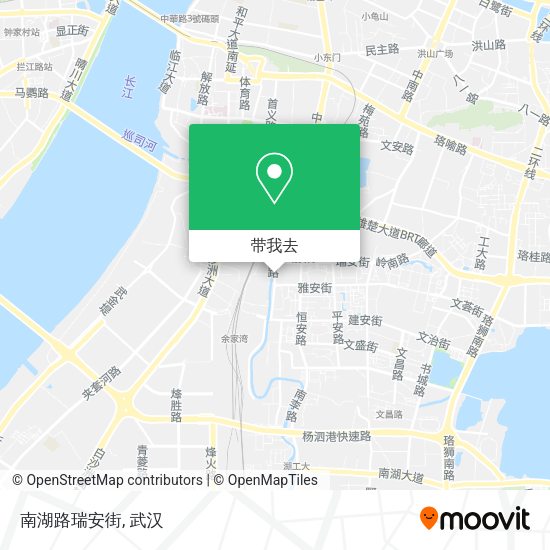 南湖路瑞安街地图