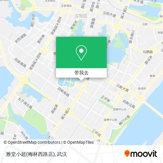 雅堂小超(梅林西路店)地图