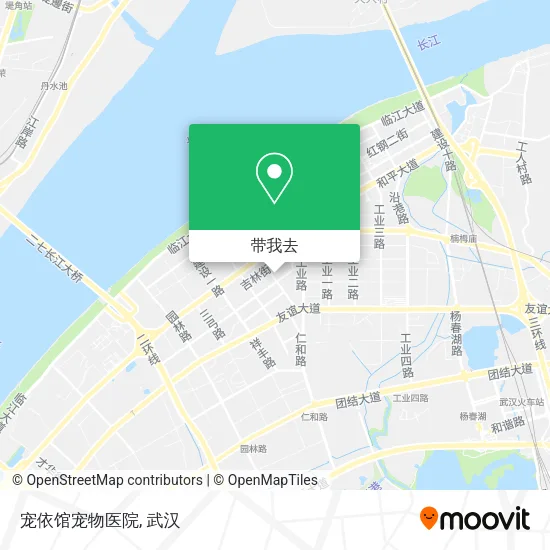 宠依馆宠物医院地图