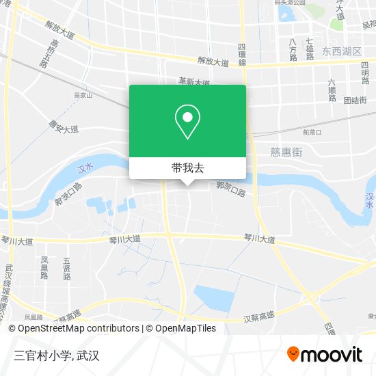三官村小学地图