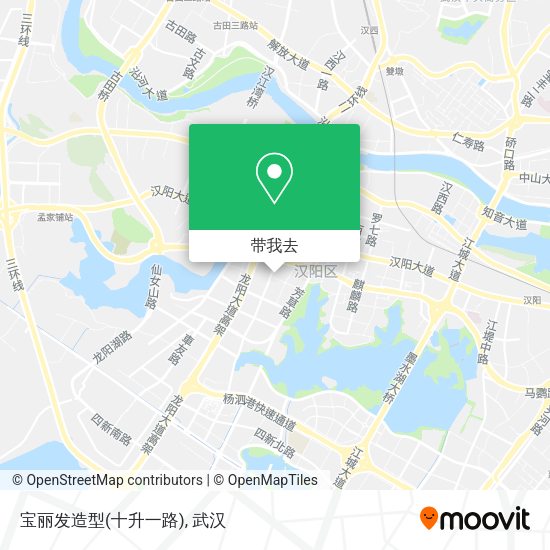 宝丽发造型(十升一路)地图