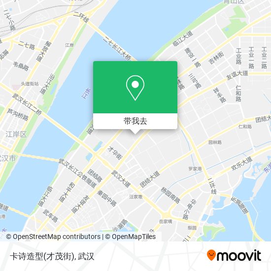 卡诗造型(才茂街)地图