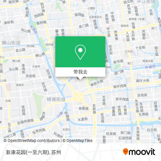 新康花园(一至六期)地图