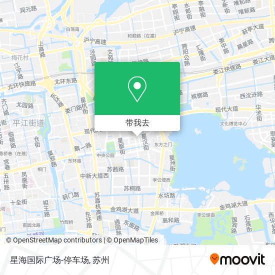 星海国际广场-停车场地图