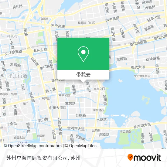 苏州星海国际投资有限公司地图