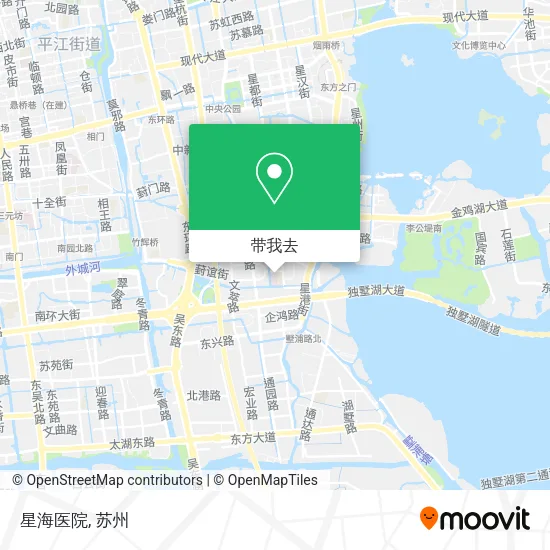 星海医院地图