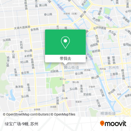 绿宝广场-9幢地图