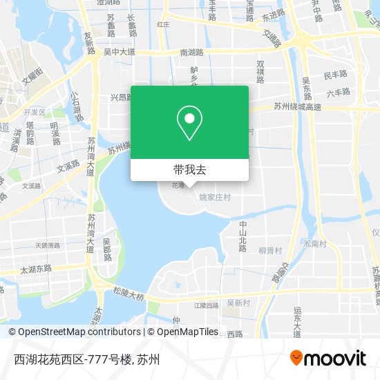 西湖花苑西区-777号楼地图