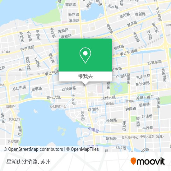 星湖街沈浒路地图