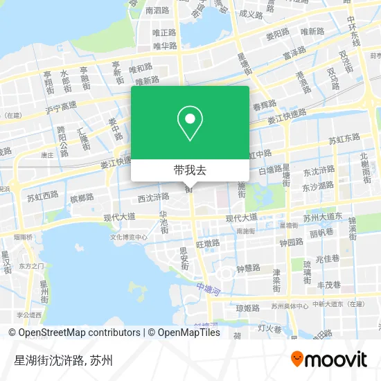 星湖街沈浒路地图