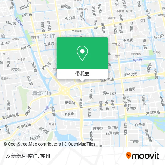 友新新村-南门地图