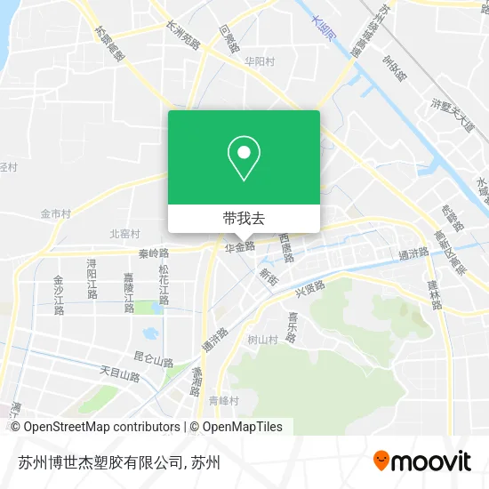 苏州博世杰塑胶有限公司地图
