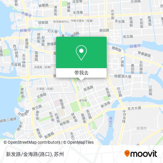 新发路/金海路(路口)地图