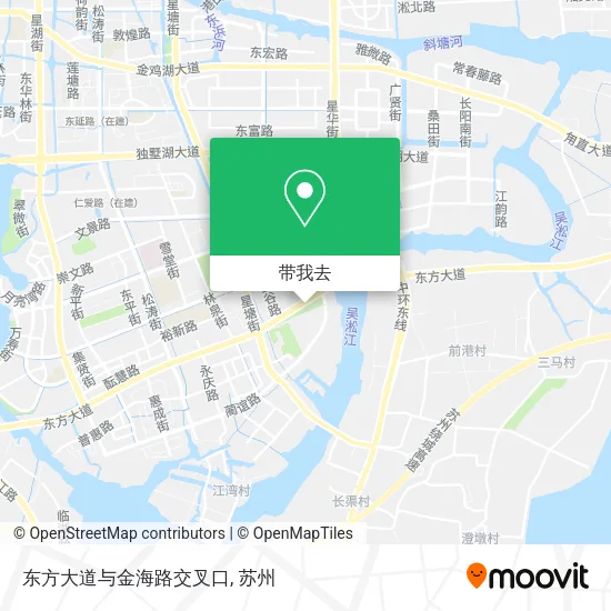 东方大道与金海路交叉口地图