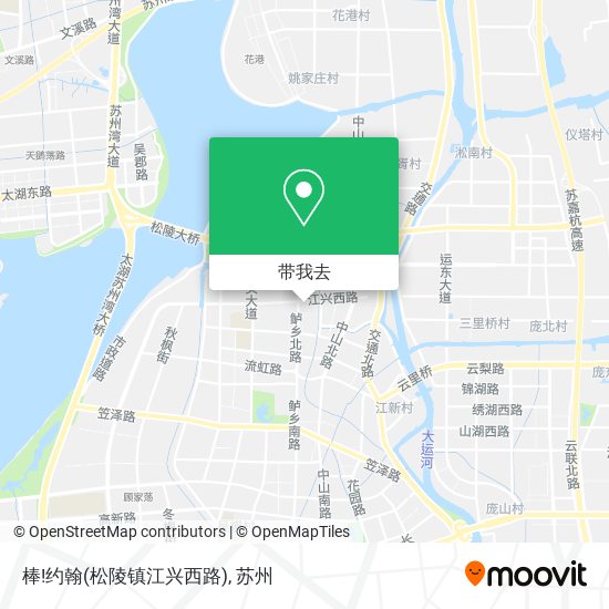 棒!约翰(松陵镇江兴西路)地图