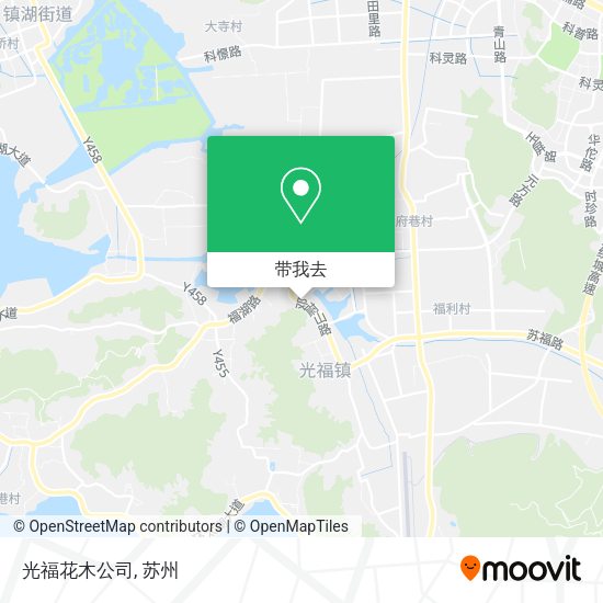 光福花木公司地图