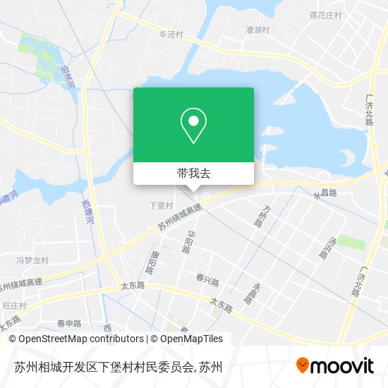 苏州相城开发区下堡村村民委员会地图