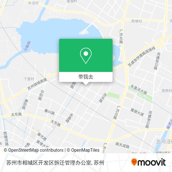 苏州市相城区开发区拆迁管理办公室地图