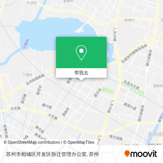 苏州市相城区开发区拆迁管理办公室地图
