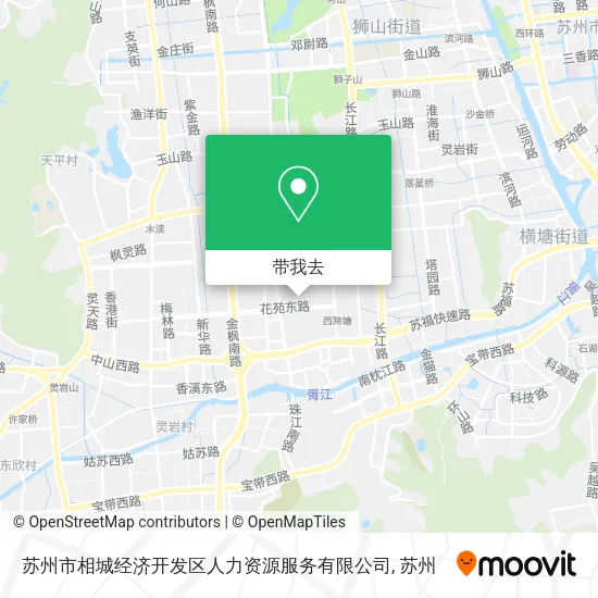 苏州市相城经济开发区人力资源服务有限公司地图