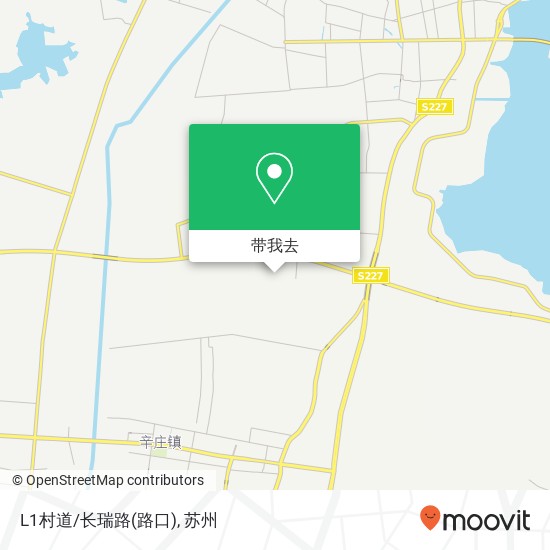 L1村道/长瑞路(路口)地图