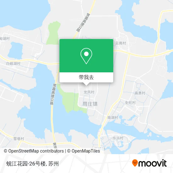 蚬江花园-26号楼地图